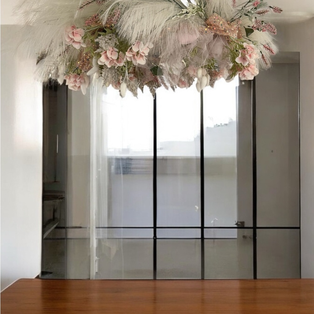 CUSTOM ORDER A FLOWER CHANDELIER - Picture 6 of 8